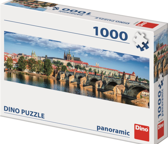 Puzzle - Dino - Hradčany - Panoramatické puzzle