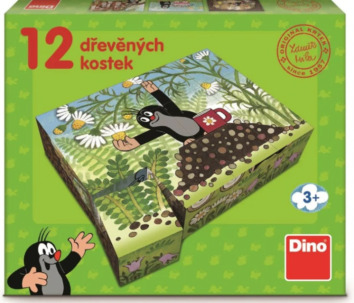 Puzzle - Dino - Krtko a priatelia