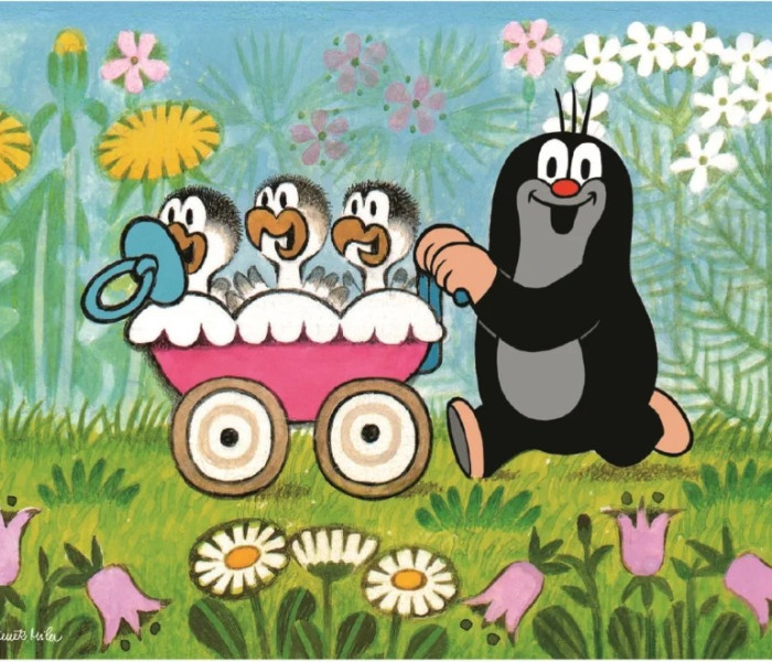 Puzzle - Dino - Krtko a priatelia