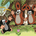 Puzzle - Dino - Krtko a priatelia