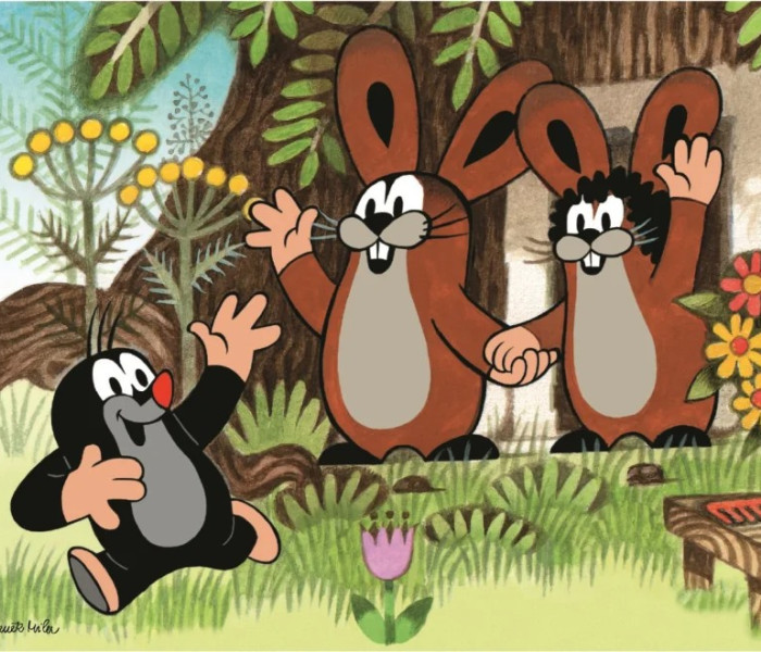 Puzzle - Dino - Krtko a priatelia