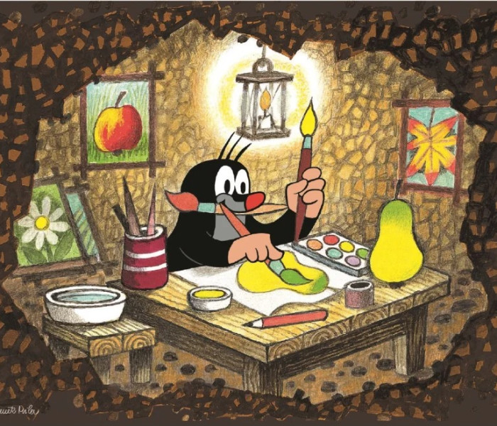 Puzzle - Dino - Krtko a priatelia