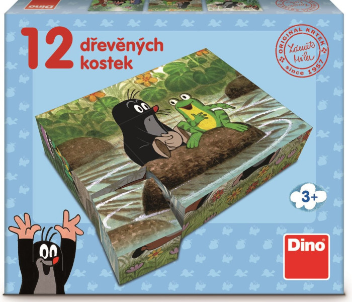 Puzzle - Dino - Krtko a zvieratká