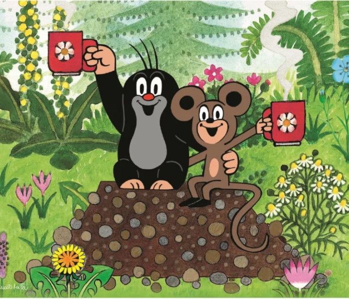 Puzzle - Dino - Krtko a zvieratká