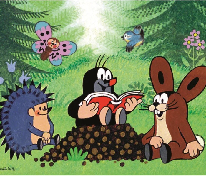 Puzzle - Dino - Krtko a zvieratká