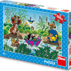 Puzzle - Dino - Podróż Kreta