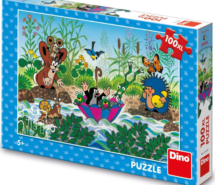 Puzzle - Dino - Podróż Kreta