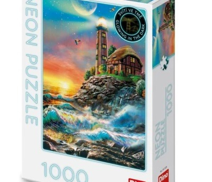 Puzzle - Dino - Maják Svietiace puzzle