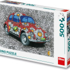 Puzzle - Dino - Maľovaný VW Chrobák