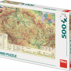 Puzzle - Dino - Mapa Republiki Czeskiej
