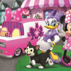 Puzzle - Dino - Minnie i Daisy