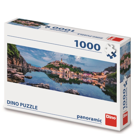 Ostrov Krk - Panoramatické puzzle