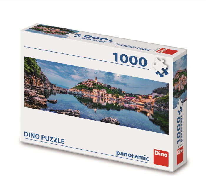 Puzzle - Dino - Ostrov Krk - Panoramatické puzzle