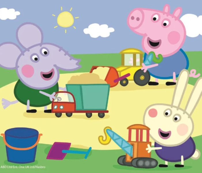 Puzzle - Dino - Peppa Pig