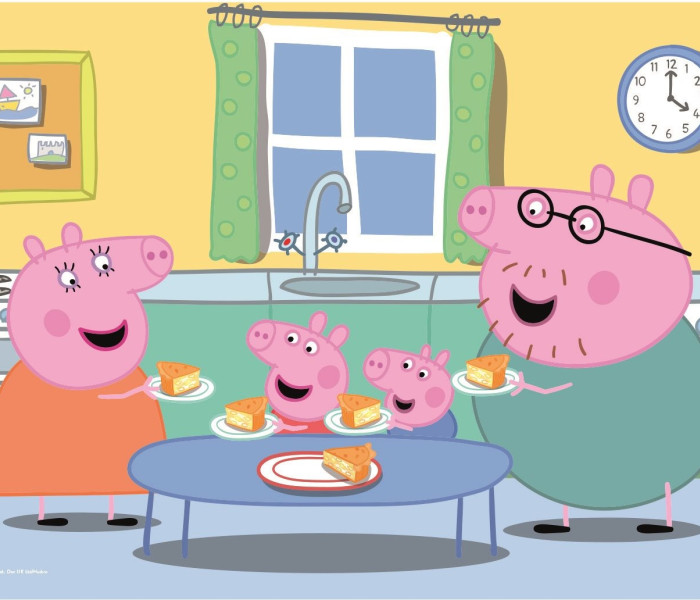 Puzzle - Dino - Peppa Pig Prânz