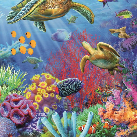 Podmorský svet  Svietiace puzzle