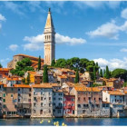 Puzzle - Dino - Prístav Rovinj - Panoramatické puzzle