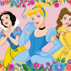 Puzzle - Dino - Rozkvitnuté princezné