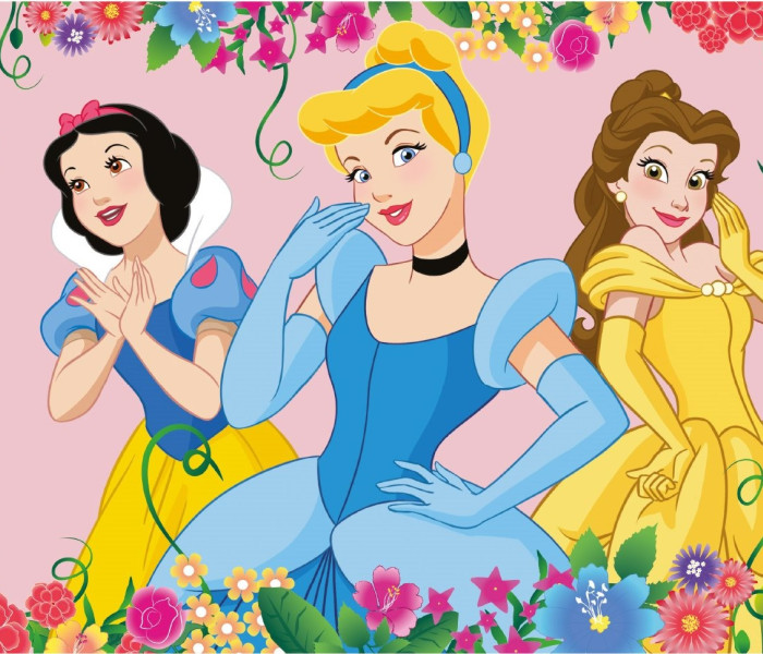 Puzzle - Dino - Rozkvitnuté princezné