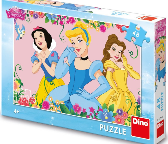 Puzzle - Dino - Rozkvitnuté princezné