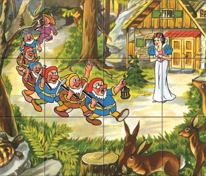 Puzzle - Dino - Snehulienka