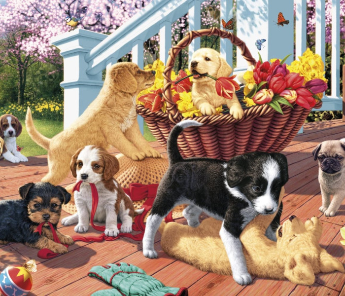 Puzzle - Dino - Cățeluși colecție secretă