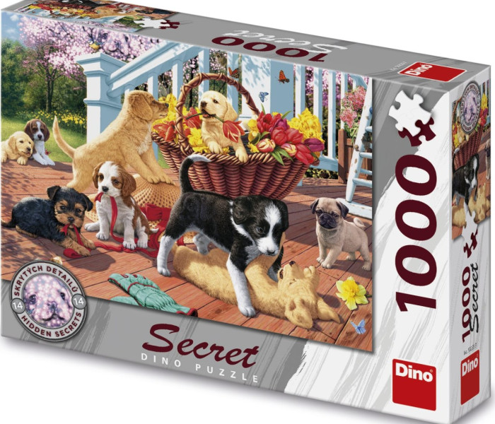 Puzzle - Dino - Cățeluși colecție secretă