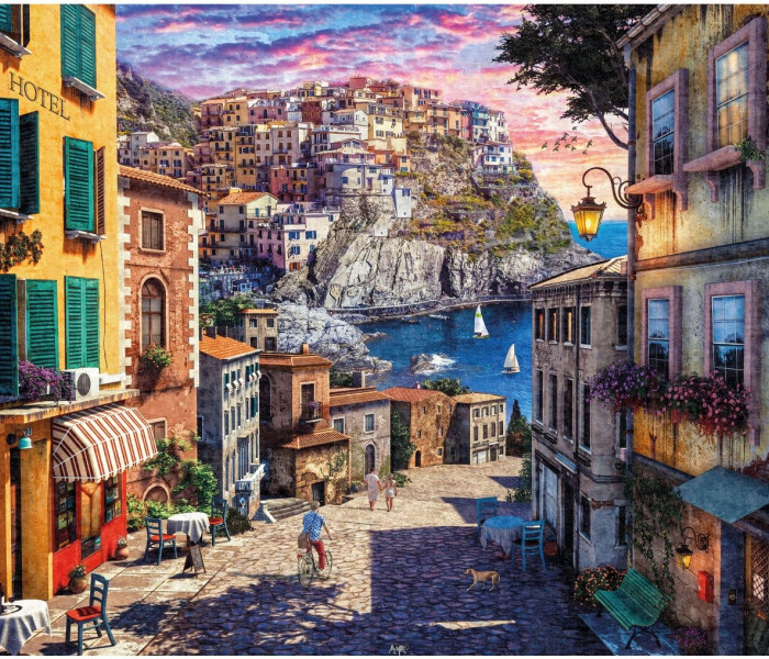 Puzzle - Dino - Talianske pobrežie