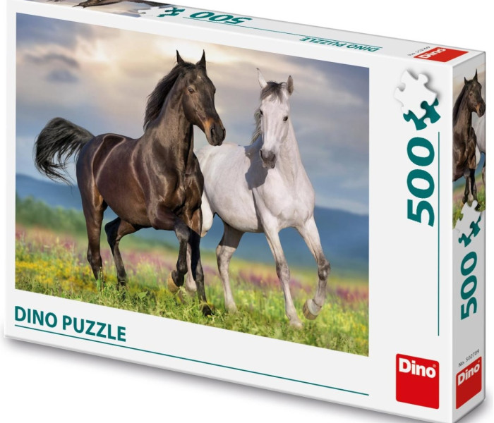Puzzle - Dino - Zamilované kone