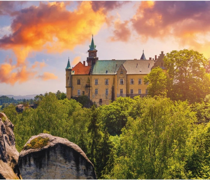 Puzzle - Dino - Zámok Hrubá skála