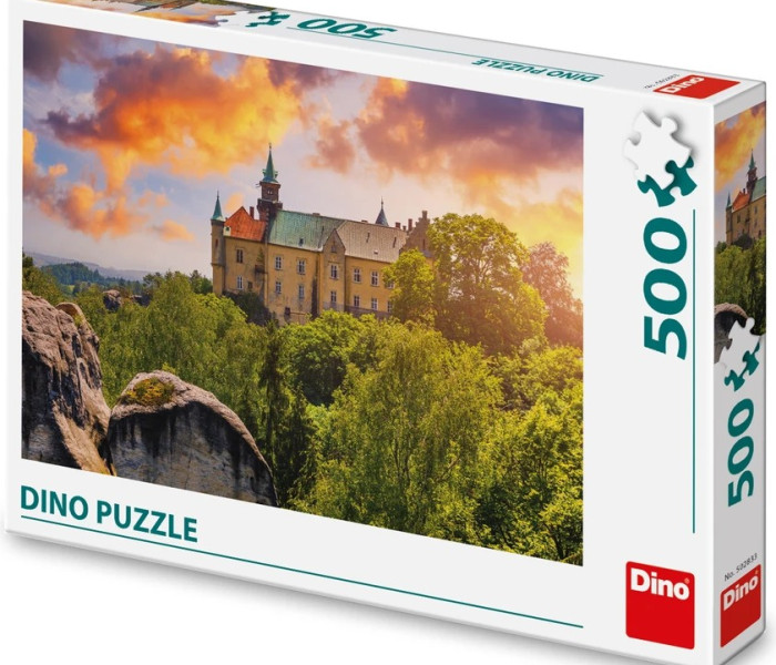 Puzzle - Dino - Zámok Hrubá skála