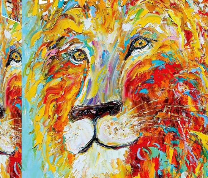 Puzzle - Enjoy - Farebný lev