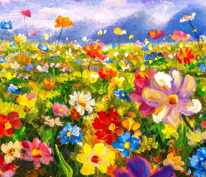 Puzzle - Enjoy - Kvetinová lúka