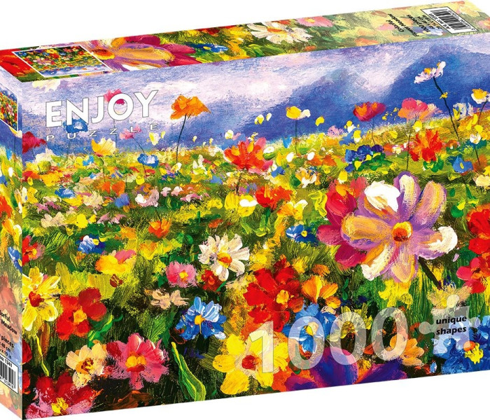 Puzzle - Enjoy - Kvetinová lúka