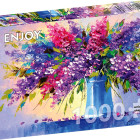 Puzzle - Enjoy - Buchet de liliac în vază