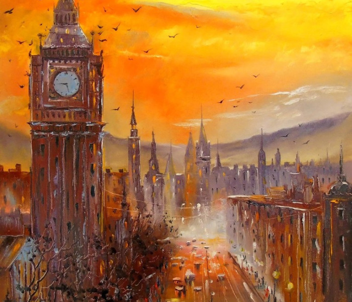 Puzzle - Enjoy - Londýnsky večer