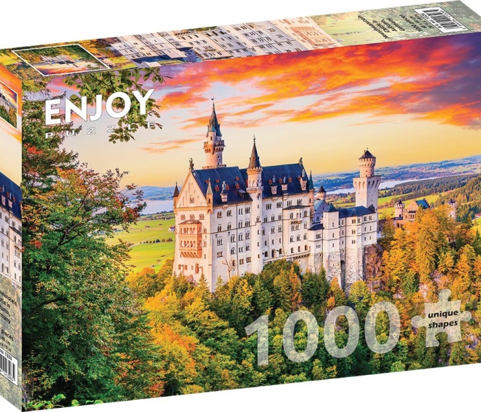 Puzzle - Enjoy - Castelul Neuschwanstein toamna în Germania
