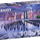 Puzzle - Enjoy - Cer înnorat deasupra Manhattanului, New York