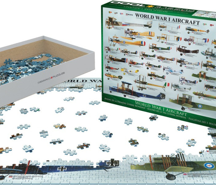 Puzzle - Eurographics - Lietadlá 1. svetovej vojny