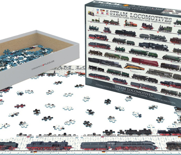 Puzzle - Eurographics - Parní lokomotivy