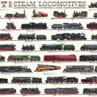 Puzzle - Eurographics - Parní lokomotivy