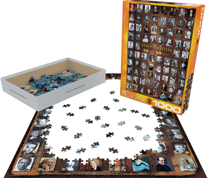 Puzzle - Eurographics - Slávni spisovatelia