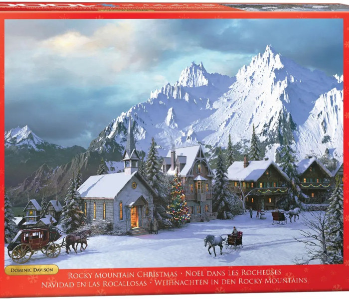 Puzzle - Eurographics - Vánoce v horách
