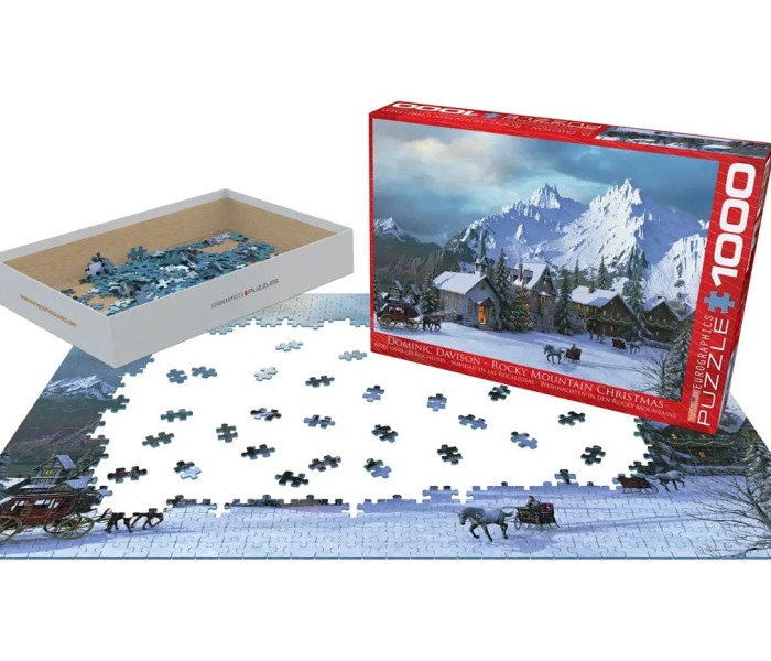Puzzle - Eurographics - Vánoce v horách
