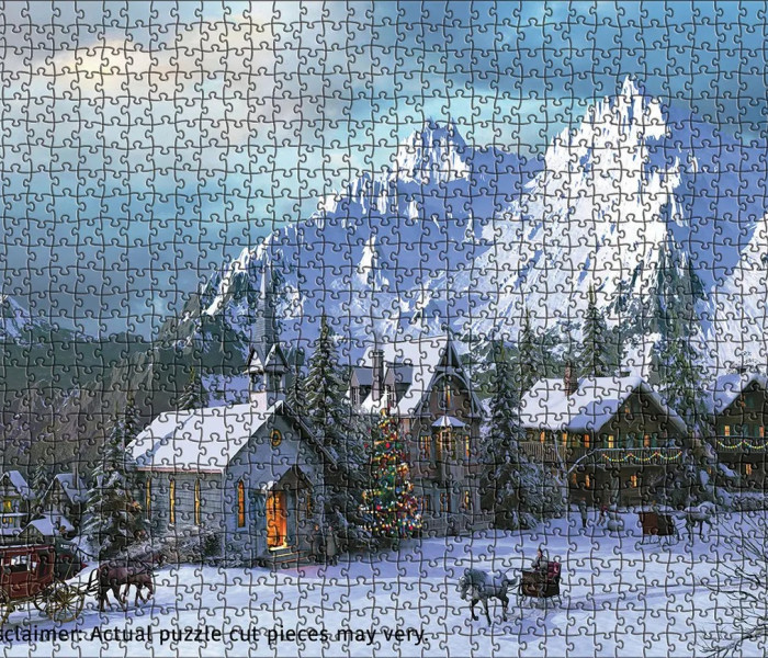 Puzzle - Eurographics - Vánoce v horách