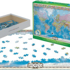 Puzzle - Eurographics - Mapa sveta