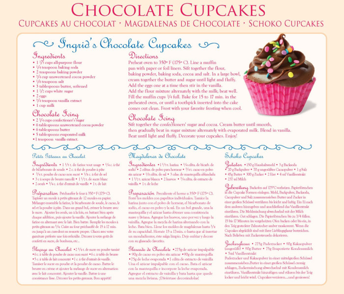 Puzzle - Eurographics - Cupcake cu ciocolată