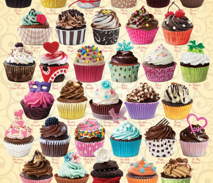 Puzzle - Eurographics - Cupcake cu ciocolată