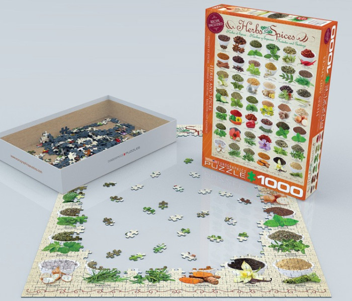 Puzzle - Eurographics - Bylinky a koření