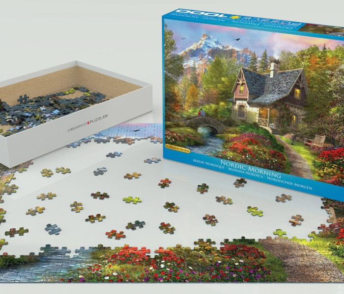 Puzzle - Eurographics - Ráno na Severe